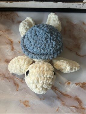 Handmade Plush Turtle Plushie